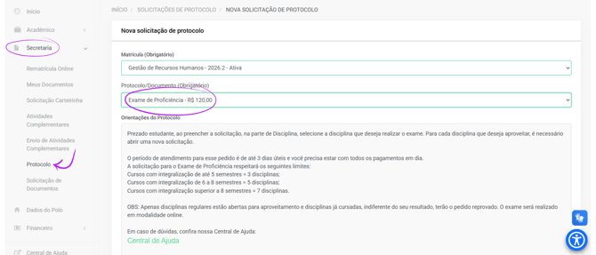 Exame proeficiência | Jacad